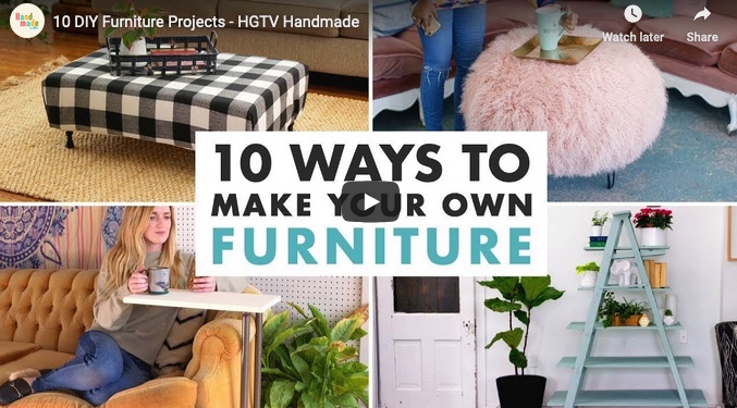 10 Ways to Make Your Own Furniture