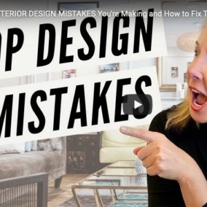 Top Interior Design Mistakes