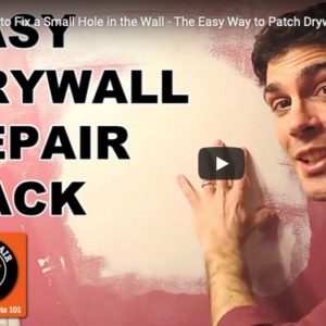 Easy Drywall Repair Hack